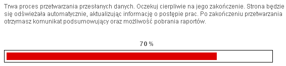 Etapy prac Przed przystąpieniem do wysyłki należy upewnić się, że wysyłane dane zostały zaszyfrowane kluczem tego samego użytkownika, który będzie dokonywał ich wysłania.