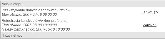 Podstawowe zadania administratora gimnazjum W ramach lokalnych modyfikacji rola gimnazjum, w szczególności w zakresie realizowanych etapów może ulegać zmianom.