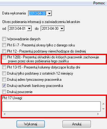 Symfonia Kadry i Płace 2014.1a 18 Nazwa elementu (P) %podatku od umowy-zlecenie została zmieniona na %podatku od umowy zlecenia.