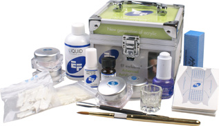 Acrylic System Acrylic KitS ZESTAWY AKRYLOWE Mini Acrylic Kit Contains/Zawiera: Liquid 2oz/60ml Dark Pink Powder 0.17oz/5g Pink Powder 0.17oz/5g White Powder 0.17oz/5g Clear Powder 0.17oz/5g Primer 0.