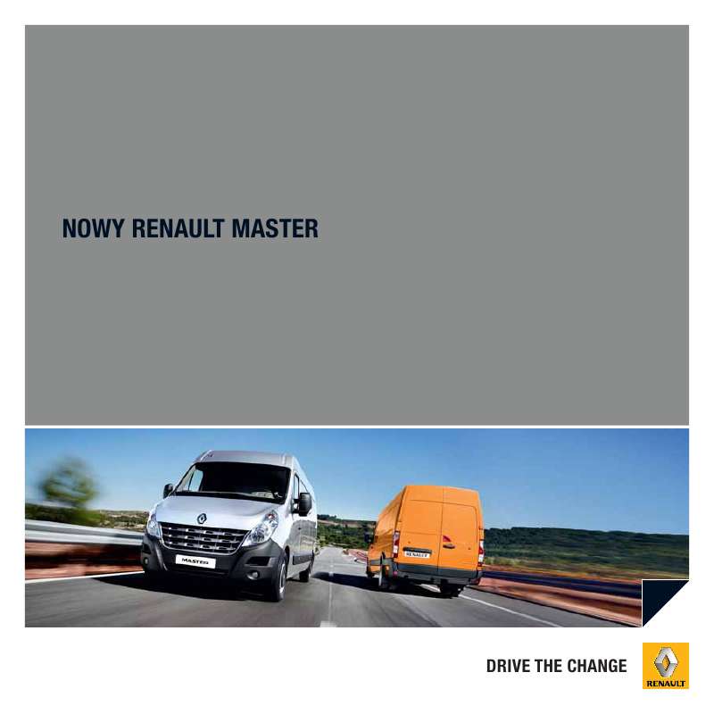 Twoja Instrukcja Użytkownika Renault Master - Pdf Darmowe Pobieranie