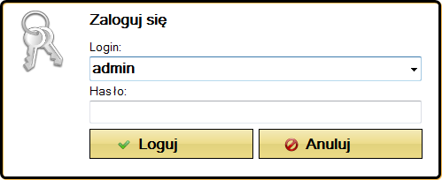 4 1. Konta użytkowników 1.1. Logowanie do programu Aby uruchomić program AKTYWNY SAMORZĄD, należy się do niego zalogować.