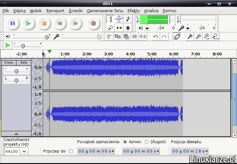 Audacity Edytor plików dźwiękowych pozwalający na nagrywanie, odtwarzanie i ripowanie plików audio wspierający wiele formatów, m.in.