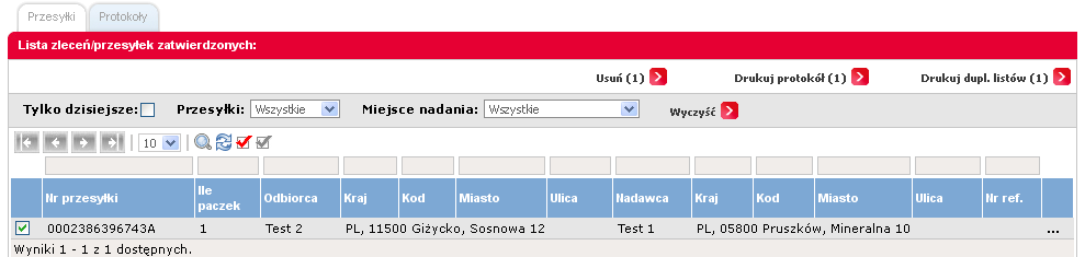 3. Przesyłki Ważne: Podczas drukowania na etykieciarce prosimy dostosować ustawienia drukarki według załącznika poniżej.