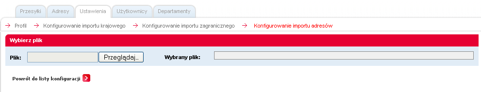 4. Adresy Istnieje również możliwość edytowania określonej grupy adresów oraz wyświetlenia szczegółowych danych odbiorców przypisanych do danej grupy.