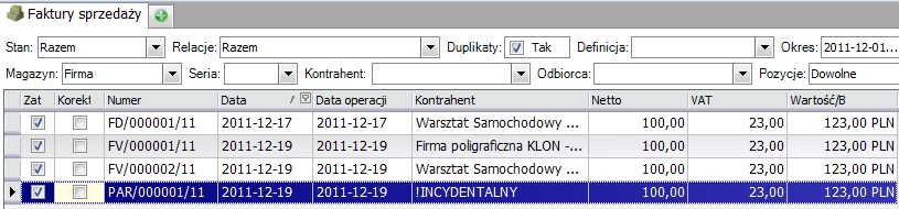 Próba wprowadzenia nieistniejącej w systemie nazwy Wyczyszczenie pola przeszukiwania wykonujemy klawiszem ESC lub kasując kolejne wprowadzone znaki klawiszem Backspace.