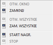 8 Audio Regulacja głośności 4.3.1 Podgląd na żywo Domyślnie aplikacja otwiera się w trybie podglądu obrazu na żywo.