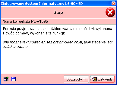 4. Rejestracja Zakładka Lista robocza na zakładce wyświetlone są zlecenia na badania diagnostyczne, które zostaną wysłane do systemu obsługi radiologicznej PACS.