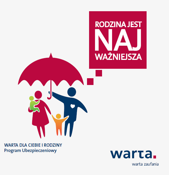 WARTA DLA CIEBIE I RODZINY Podstawowe informacje Suma ubezpieczenia Pakiety Plus i Premium Składka od 10 000 zł do 30 000 zł (Pakiety Premium) Twoje Życie Twoje Życie i Zdrowie Ryzyko śmierci:
