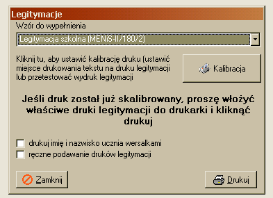 Elektroniczny system administracji szkołą elsas Sekretariat moŝliwości - ciąg dalszy - wydruki Program drukuje zaświadczenia dla uczniów, wypełnia