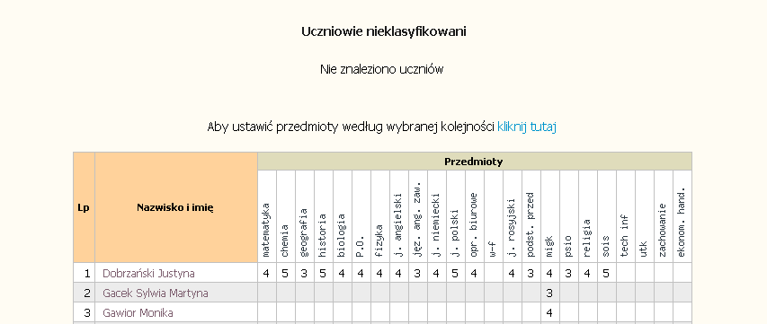 Elektroniczny system administracji szkołą elsas Dziennik lekcyjny moŝliwości - oceny - statystyka