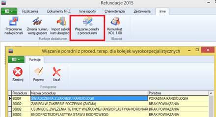 3. AP-KOLCE aplikacja zewnętrzna Można na początku zasilić aplikację AP-KOLCE danymi z SOMED. Opis w biuletynie do wersji 2015.00.0.16. W SOMED rejestrujemy: b) Tryb kolejki S:stabilny, C:pilny.