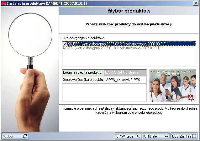 KS-PPS Instalacja programu Rys. 21. Pobranie licencji z pliku Rys. 19.