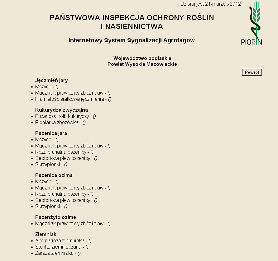 Próg ekonomicznej szkodliwości jest to natężenie występowania agrofaga, przy którym straty wynikające ze zmniejszenia plonów zaatakowanych roślin uprawnych równają się kosztom przeprowadzenia zabiegu