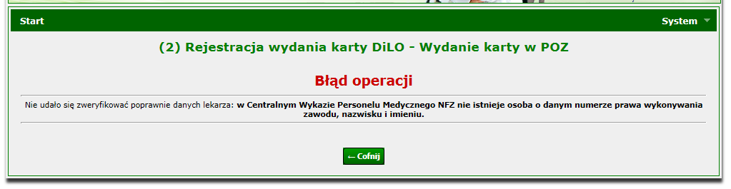 38 WPROWADZENIE DANYCH PACJENTA BŁĘDY OPERACJI W SYSTEMIE Na tym etapie napotykają Państwo zazwyczaj jeden problem: W 99% przypadków oznacza, to że wprowadzili Państwo dane inaczej niż są one