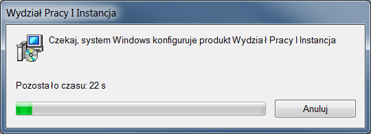 W przypadku instalowania oprogramowania na systemach operacyjnych Windows Vista lub wyższych system operacyjny prosi użytkownika o uprawnienia do instalacji oprogramowania, należy potwierdzić chęć