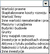 Wybierz IFRS 3 jako metodę do wyliczania wartości firmy: (IFRS 3 jest domyślną metodą obsługi wartości firmy).