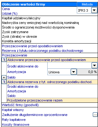 Rachunek wyników jest zaktualizowany: Rachunek przepływów pieniężnych jest zaktualizowany: Bilans jest zaktualizowany: Podczas pracy nad PRZEJĘCIAMI można również wykorzystać moduł Finansowanie w