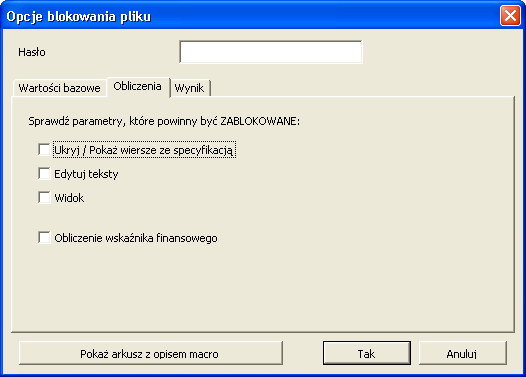 3.6 Rachunek wyników Wykorzystaj tabelę Rachunek wyników w celu wprowadzenia wszystkich oszacowanych przychodów i kosztów, wynikających z wdrożenia inwestycji.