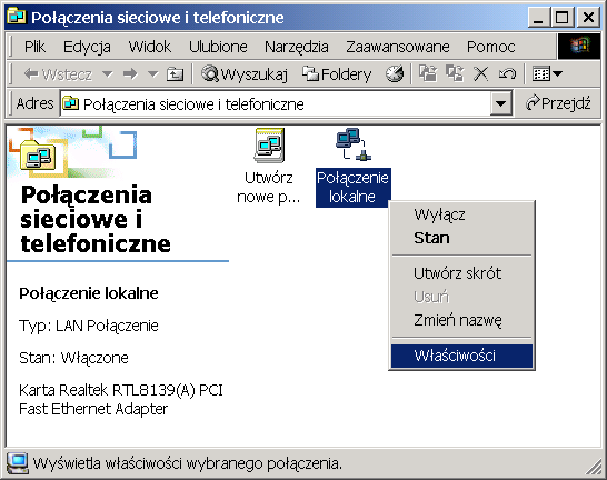 Aby móc korzystać z internetu, oprócz przeprowadzenia instalacji sieci musimy jeszcze dokonać konfiguracji połączenia z operatorem.