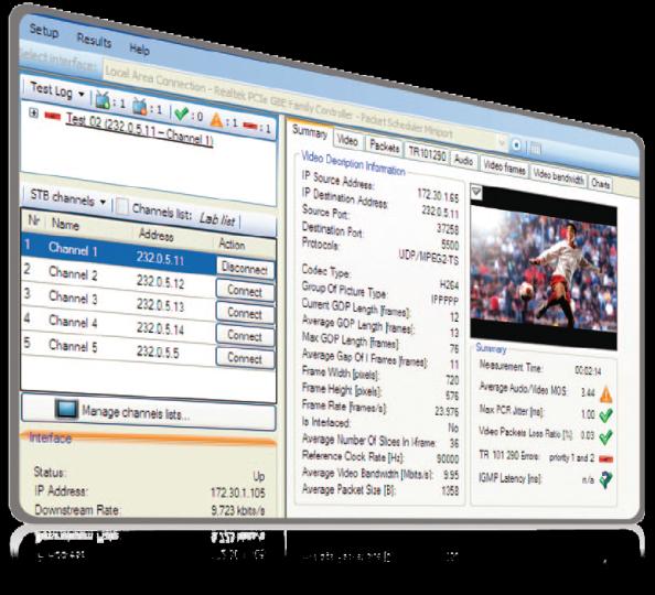 POTĘŻNE TESTOWANIE ON-BOARD I TRIPLE-PLAY FTB-635 moduł do testów szerokopasmowych sieci miedzianych Wbudowane opcje aplikacji Expert na platformie FTB-1 od firmy EXFO dostarczają mocy do testowania