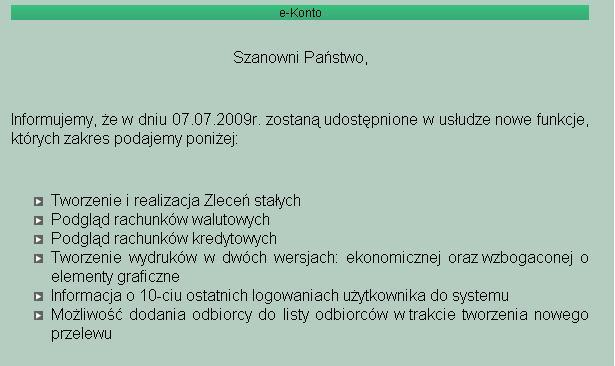 Przykład klucza: 123456789661277 gdzie: 123456789 to zdefiniowane hasło 661277 aktualne wskazanie tokena Jeśli nie korzystamy z tokena wpisujemy tylko swoje hasło. Uwaga!