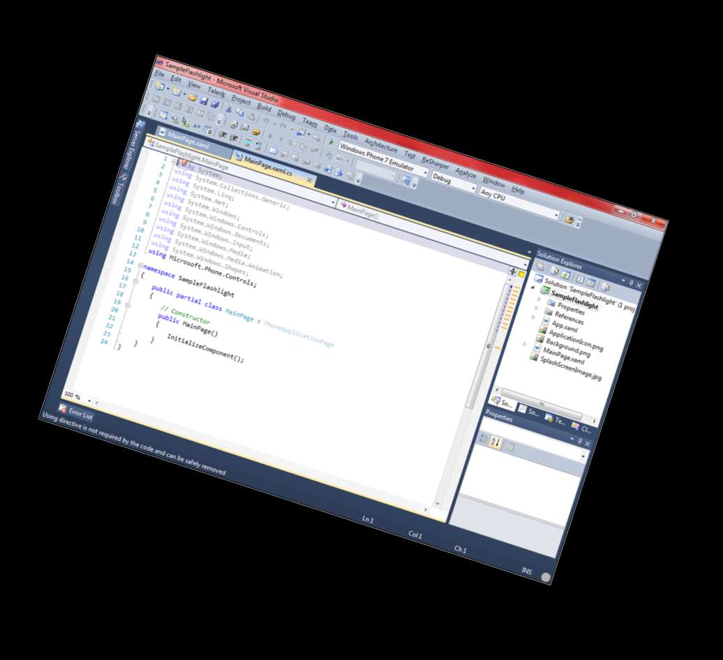 Visual Studio 2010 Zintegrowane środowisko programistyczne Niezbędne