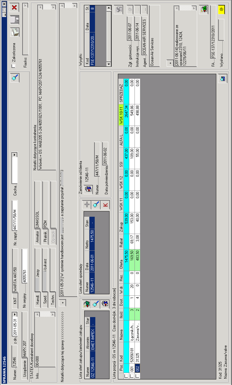 Rys. 12 Formularz