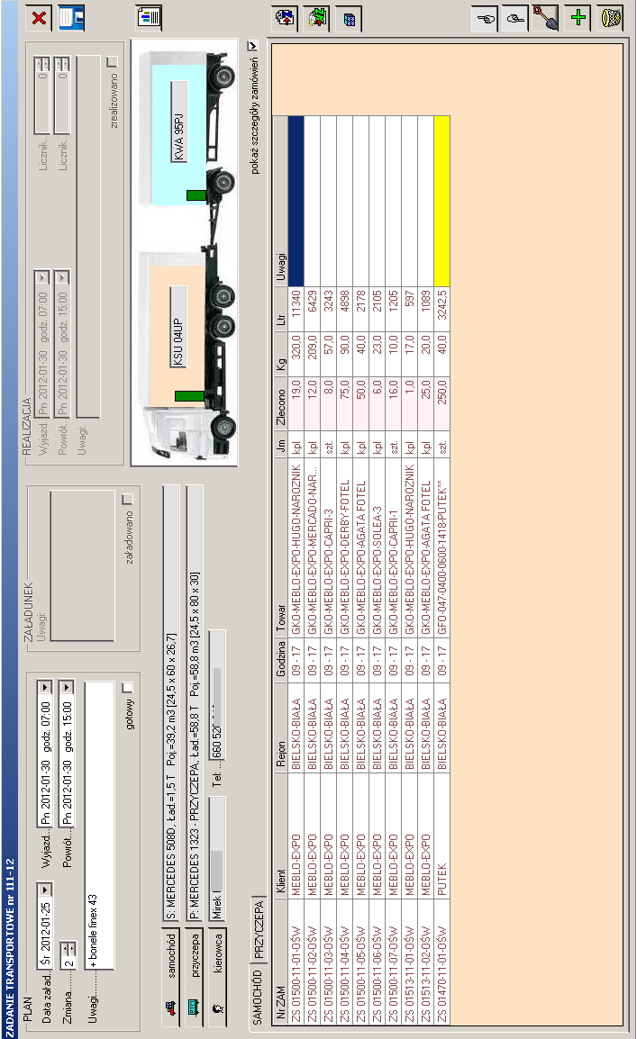 Rys. 6 Formularz zadania