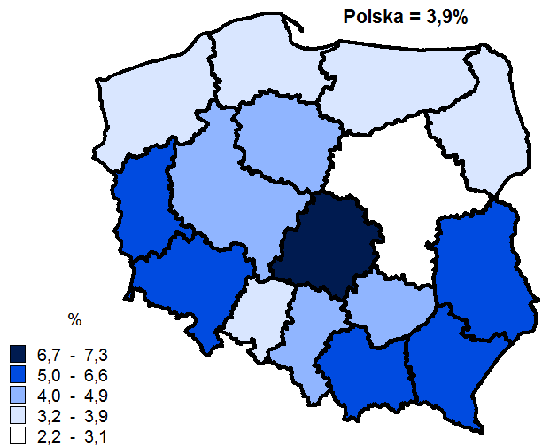 48 Informacja o sytuacji społeczno-gospodarczej województw WYNIKI FINANSOWE PRZEDSIĘBIORSTW W I półroczu 2014 r.