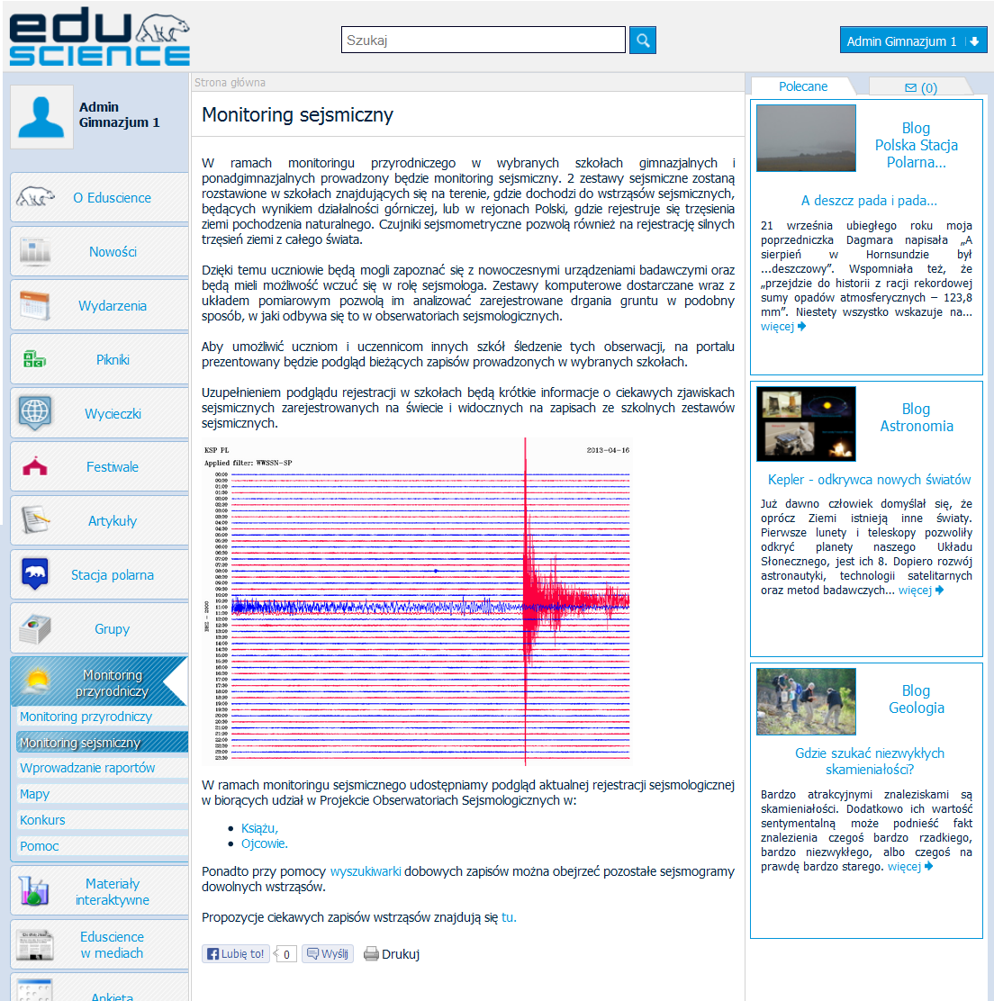 2. Monitoring sejsmiczny RYS.