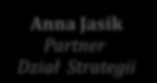 Partnerzy Blackpartners Mikołaj Lipiński Partner Corporate Finance Anna Jasik Partner Dział Strategii Witold Lipiński Partner Dział Sales&Operations Wykształcenie: London School of Economics,