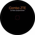 1. zawartość zestawu instalacyjnego modem Combo ZTE płyta CD