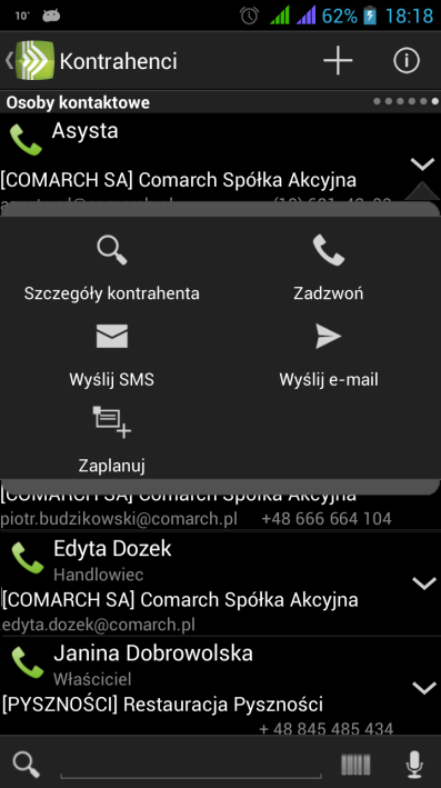 5. Magazyn w schemacie numeracji dokumentów. W schemacie numeracji może zostać użyty człon Magazyn.