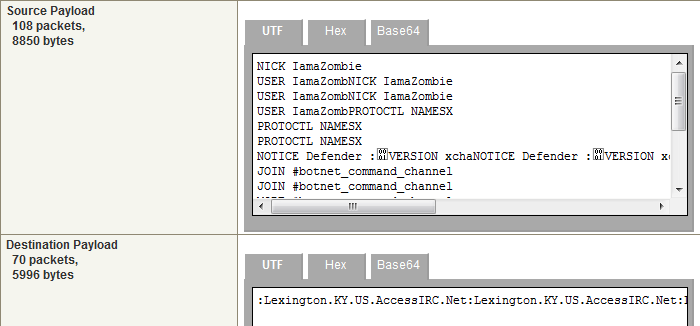 QRadar wykrywanie złośliwego oprogramowania Wykryty potencjalny Botnet? Tyle jest w stanie stwierdzić tradycyjny SIEM. IRC na 80 porcie?