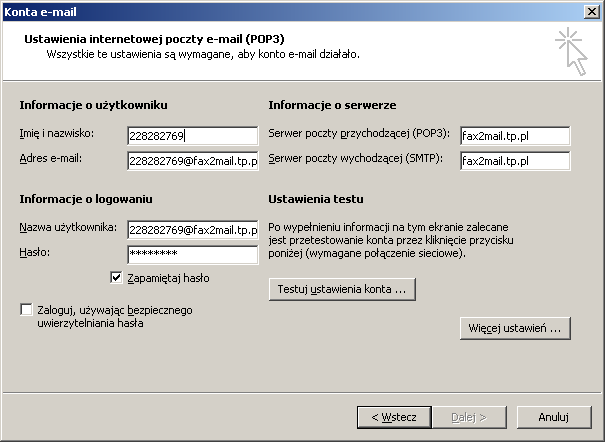 Po wypełnieniu pól zgodnie z opisem