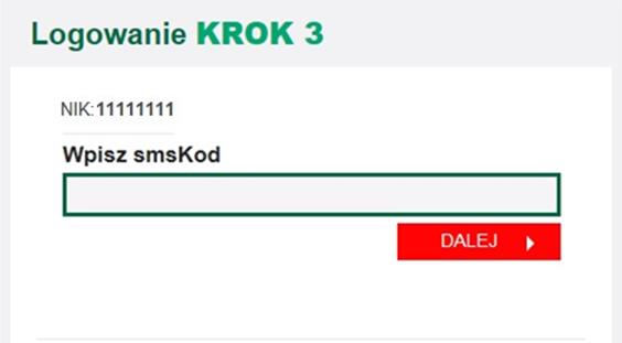 smskod Wpisz smskod przesłany na Twój telefon komórkowy.