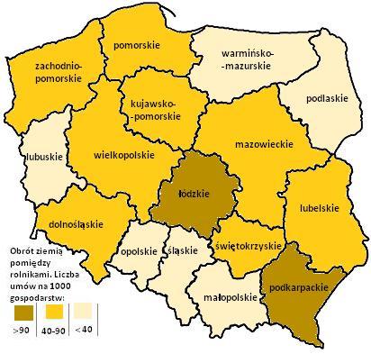 Transakcje kupna- sprzedaży gruntów rolnych Ogółem transakcje kupnasprzedaży ziemi rolniczej Transakcje pomiędzy rolnikami w 2012 r. W 2013 roku Agencja Nieruchomości Rolnych sprzedała 148 tys.
