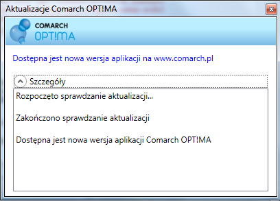 Podręcznik Użytkownika systemu Comarch OPT!MA Str. 13