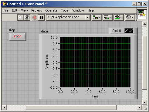 Wykorzystanie zdefiniowanych zadań NI-DAQ Tasks w środowisku LabVIEW Wygeneruj automatycznie przykładowy kod.