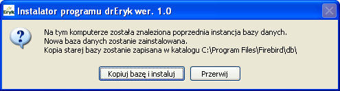 Zaznacz Zainstaluj serwer i kliknij przycisk.