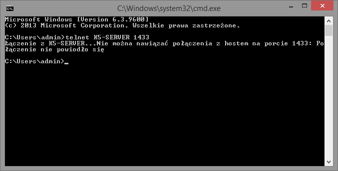 Co zrobić, jeśli program Optivum nie łączy się poprzez sieć lokalną z serwerem SQL? 4/12 2. Przywołaj polecenie Uruchom, korzystając z menu Start lub skrótu klawiszowego +R. 3.