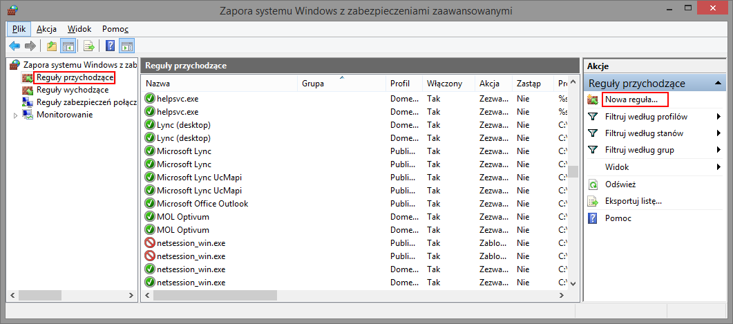 Co zrobić, jeśli program Optivum nie łączy się poprzez sieć lokalną z serwerem SQL?