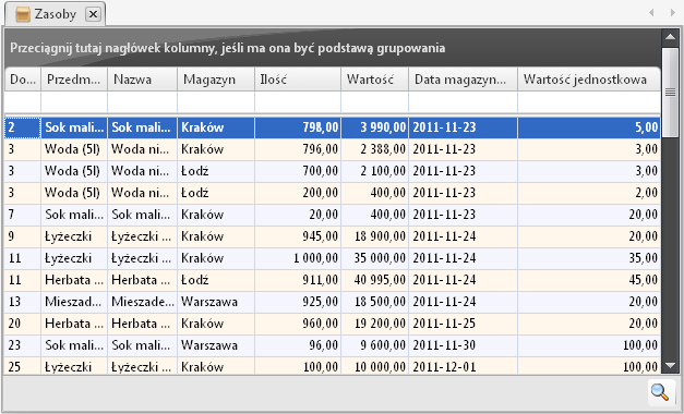 8 Wprowadzenie dokumentu magazynowego Po stworzeniu definicji dokumentu magazynowego i przypięciu go do odpowiedniego procesu system umożliwia dodanie dokument z poziomu Inboksa, Listy dokumentów lub