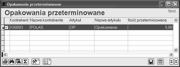 Z tego poziomu możemy wygenerować faktury opakowaniowe. Pod przyciskiem F12 znajduje się opcja Generuj faktury opakowaniowe, która automatycznie generuje fakturę opakowaniowa sprzedaży.