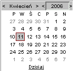 - kliknięcie tej ikony oznacza wprowadzenie do sąsiedniego pola aktualnej daty lub godziny, w zależności od pola.