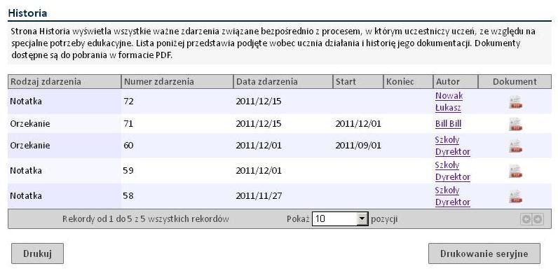 Przykład: