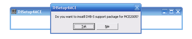 Instalacja dodatkowego oprogramowania umożliwiającego uruchomienie karty TwinHan w Windows XP Media Center. Do instalacji potrzebne będą: 1.