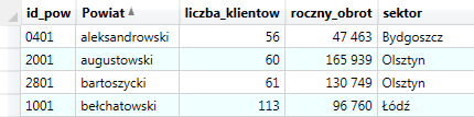 3. Agregacja danych podstawą do tworzenia nowego podziału regionalnego ma być podział administracyjny na poziomie powiatu.