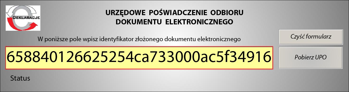 Automatyczne pobranie numeru referencyjnego